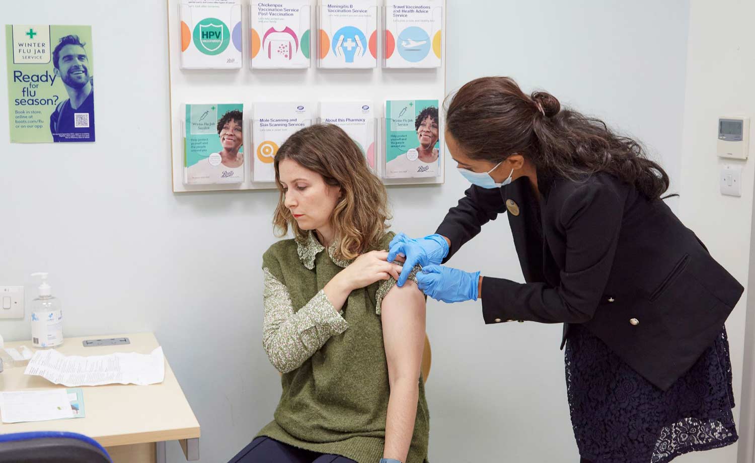 Flu vaccination service